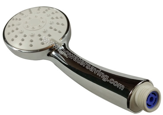 Hand shower head with H2A-6L water flow regulator